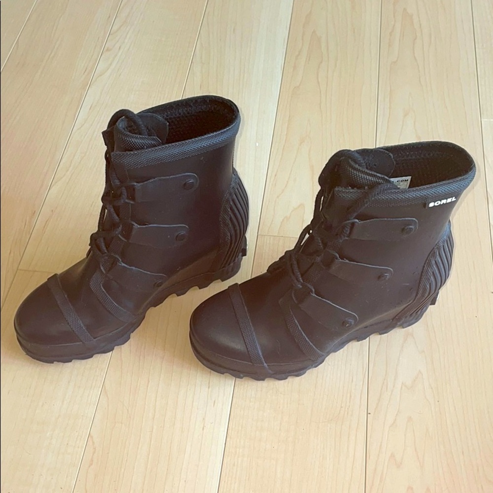 Sorel Joan of Arctic Ankle Rain Wedge Boot